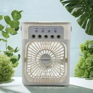 Ventilateur Brumisateur LED – Rafraîchissez votre été en 2 secondes !