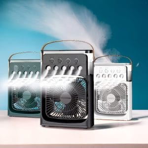 Ventilateur Brumisateur LED – Rafraîchissez votre été en 2 secondes !